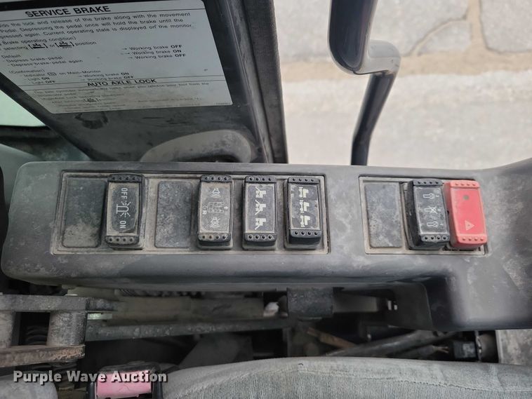 image for item EA2706 2012 John Deere 190D W wheeled excavator