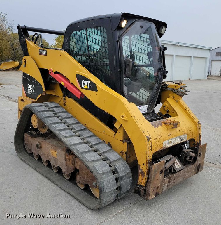 image for item EA2707 2012 Caterpillar 299C tracked skid steer loader
