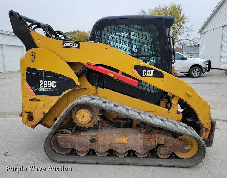 image for item EA2707 2012 Caterpillar 299C tracked skid steer loader