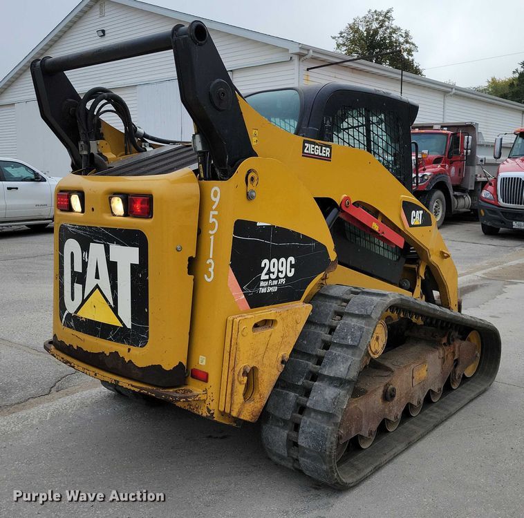 image for item EA2707 2012 Caterpillar 299C tracked skid steer loader