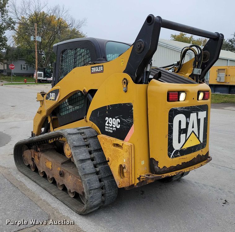 image for item EA2707 2012 Caterpillar 299C tracked skid steer loader