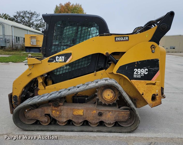 image for item EA2707 2012 Caterpillar 299C tracked skid steer loader