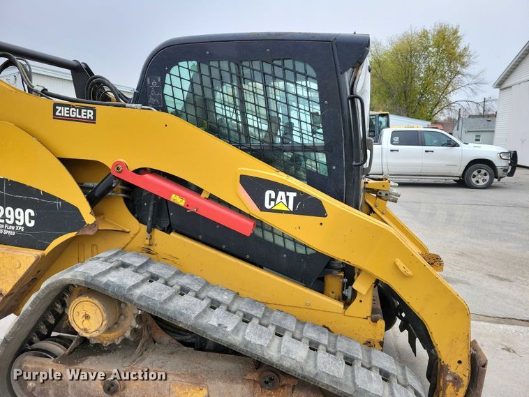 image for item EA2707 2012 Caterpillar 299C tracked skid steer loader