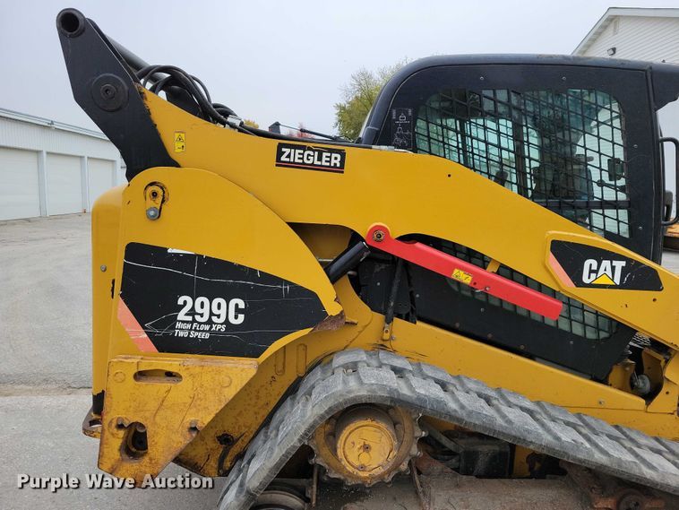 image for item EA2707 2012 Caterpillar 299C tracked skid steer loader