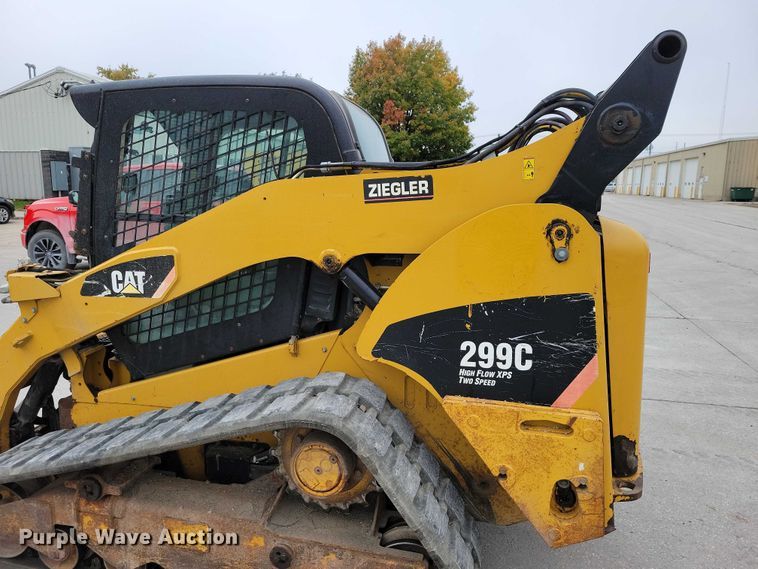 image for item EA2707 2012 Caterpillar 299C tracked skid steer loader