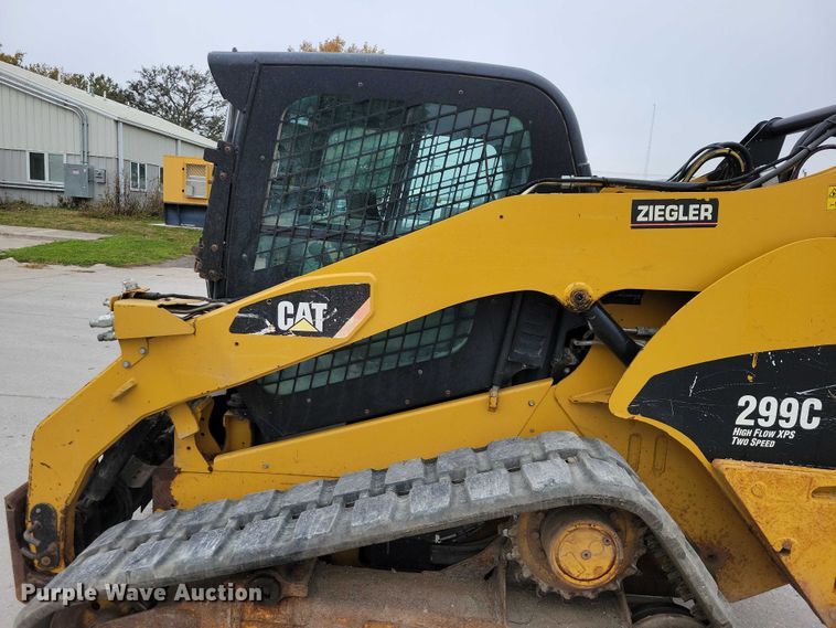 image for item EA2707 2012 Caterpillar 299C tracked skid steer loader
