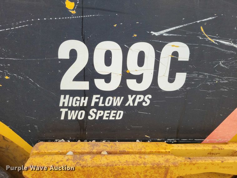 image for item EA2707 2012 Caterpillar 299C tracked skid steer loader