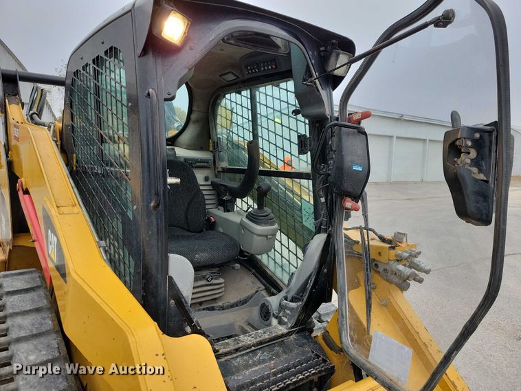 image for item EA2707 2012 Caterpillar 299C tracked skid steer loader
