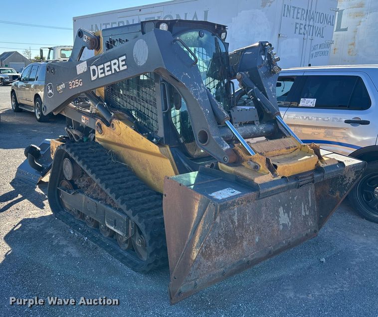 image for item EA7694 2019 John Deere 325G tracked skid steer loader