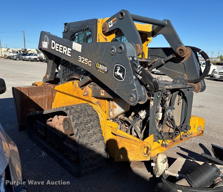 image for item EA7694 2019 John Deere 325G tracked skid steer loader