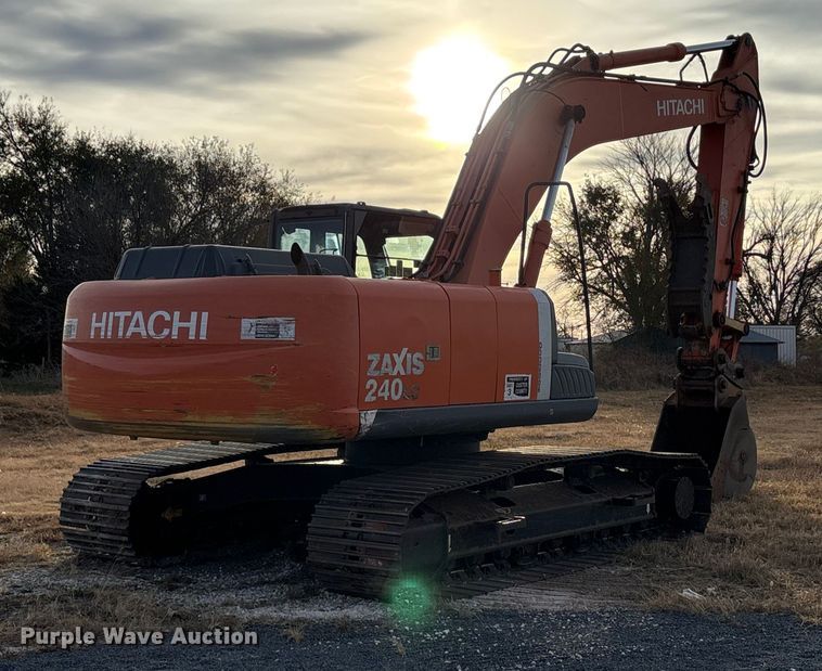 EXCAVADORA 2009 HITACHI ZAXIS240LC3