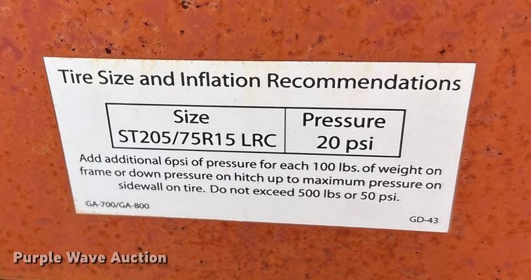 image for item EA7774 Elston GA-800 Gopher Getter applicator