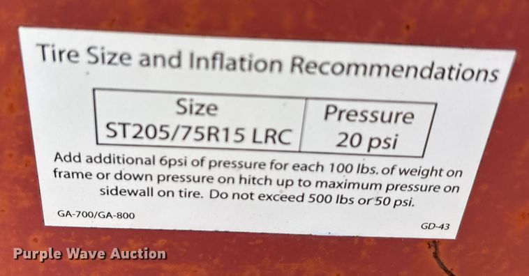 image for item EA7775 Elston  GA-800 Gopher Getter applicator