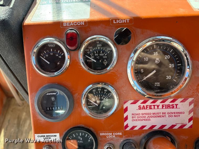 image for item EA7778 2003 Broce RC350 broom