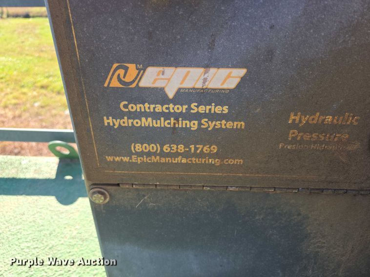 image for item EB1121 Epic Manufacturing C125 hydroseeder