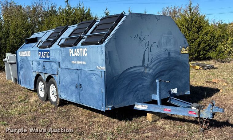 image for item ED2330 2013 Pro-Tainer recycle trailer