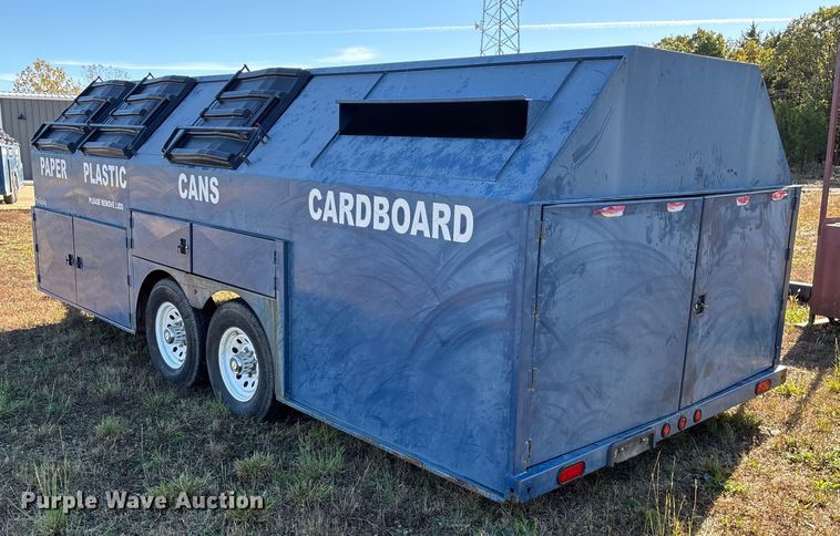 image for item ED2330 2013 Pro-Tainer recycle trailer