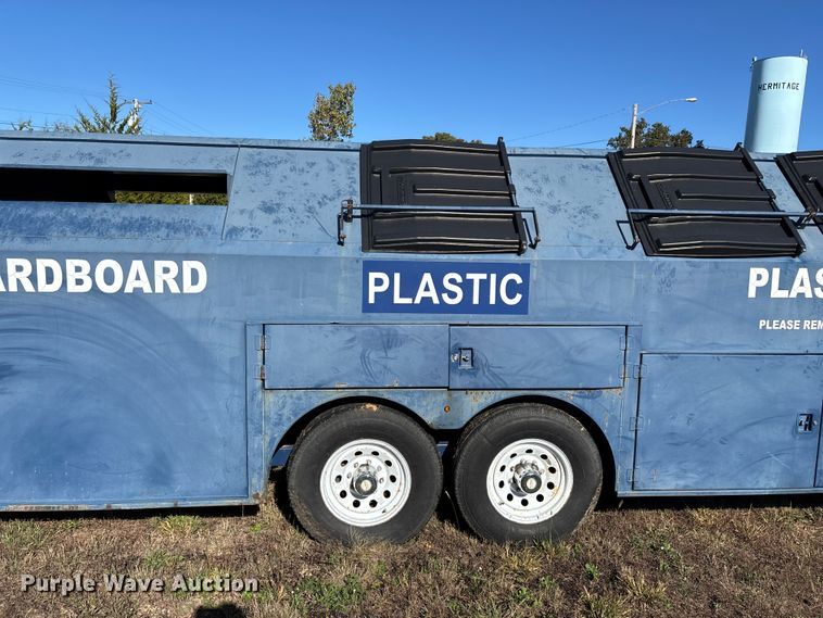 image for item ED2330 2013 Pro-Tainer recycle trailer