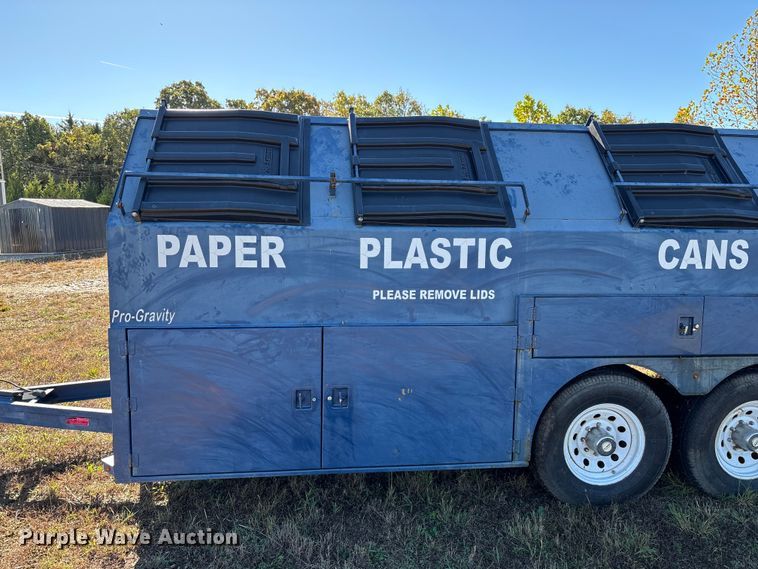 image for item ED2330 2013 Pro-Tainer recycle trailer