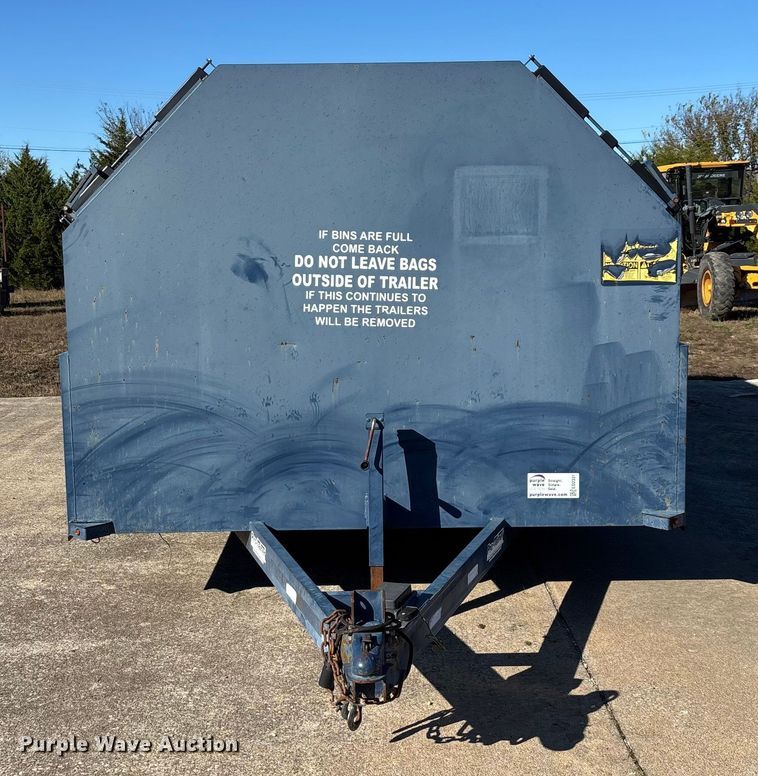 image for item ED2331 2013 Pro-Tainer recycle trailer