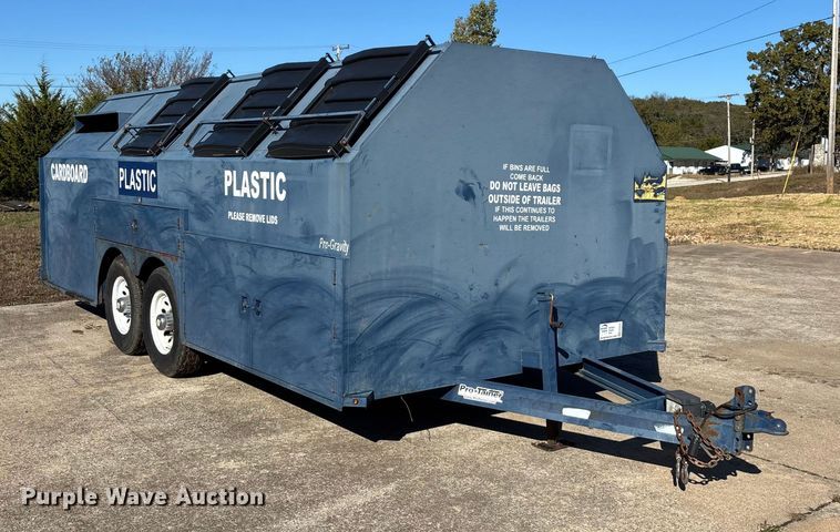 image for item ED2331 2013 Pro-Tainer recycle trailer