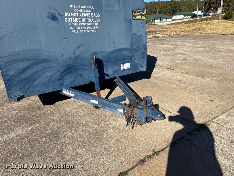 image for item ED2331 2013 Pro-Tainer recycle trailer