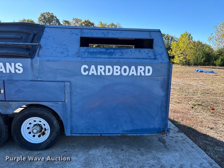 image for item ED2331 2013 Pro-Tainer recycle trailer