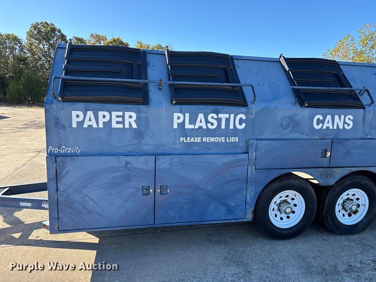 image for item ED2331 2013 Pro-Tainer recycle trailer