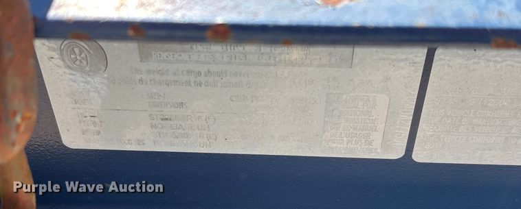 image for item ED2331 2013 Pro-Tainer recycle trailer