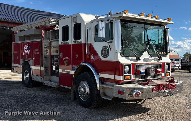 image for item ED2334 1993 Mack MR688P pumper fire truck