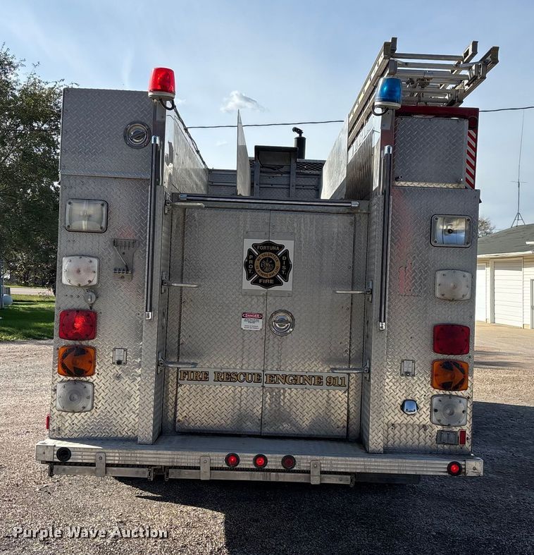 image for item ED2334 1993 Mack MR688P pumper fire truck