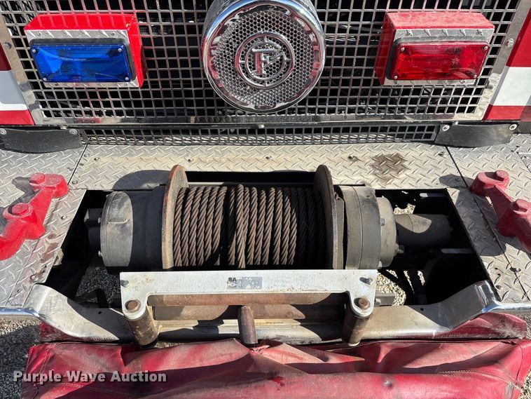 image for item ED2334 1993 Mack MR688P pumper fire truck