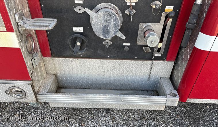 image for item ED2334 1993 Mack MR688P pumper fire truck