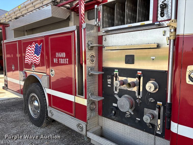 image for item ED2334 1993 Mack MR688P pumper fire truck