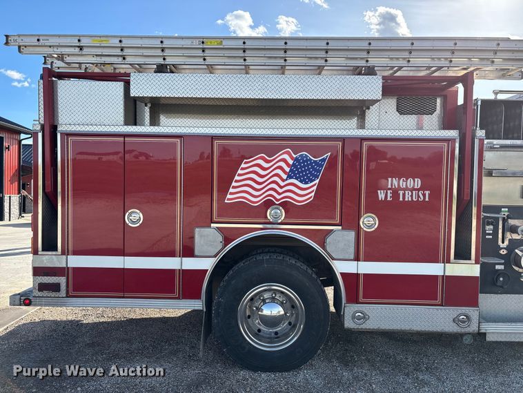 image for item ED2334 1993 Mack MR688P pumper fire truck