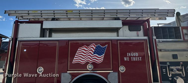 image for item ED2334 1993 Mack MR688P pumper fire truck