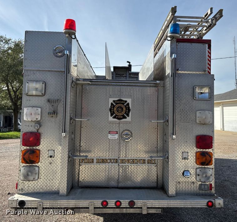 image for item ED2334 1993 Mack MR688P pumper fire truck