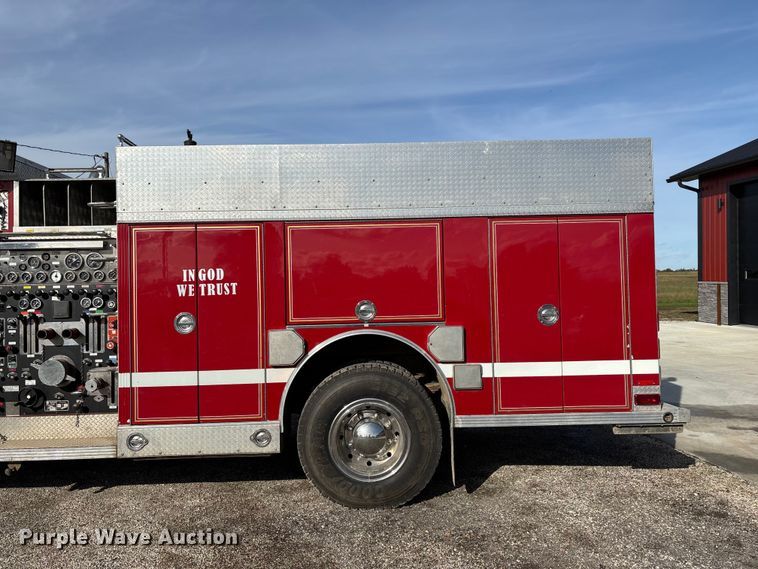 image for item ED2334 1993 Mack MR688P pumper fire truck