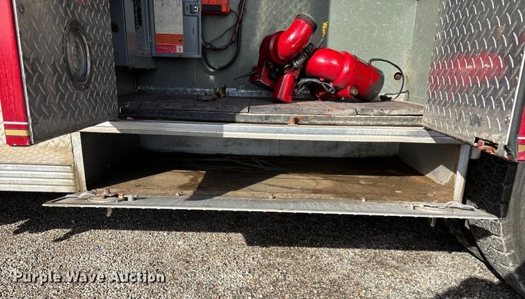 image for item ED2334 1993 Mack MR688P pumper fire truck