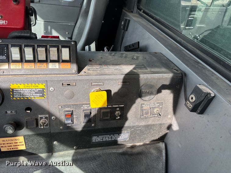 image for item ED2334 1993 Mack MR688P pumper fire truck