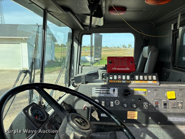 image for item ED2334 1993 Mack MR688P pumper fire truck