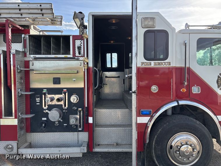 image for item ED2334 1993 Mack MR688P pumper fire truck