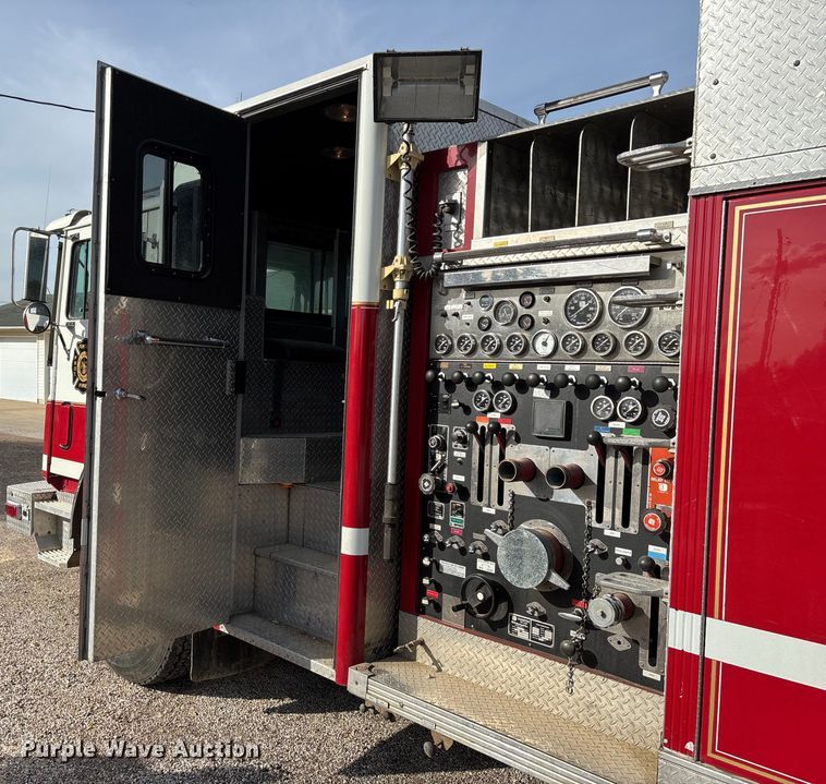 image for item ED2334 1993 Mack MR688P pumper fire truck