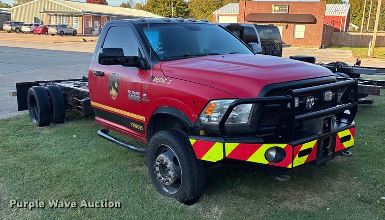 image for item ED2338 2013 RAM 4500 truck cab and chassis