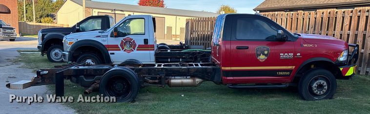 image for item ED2338 2013 RAM 4500 truck cab and chassis