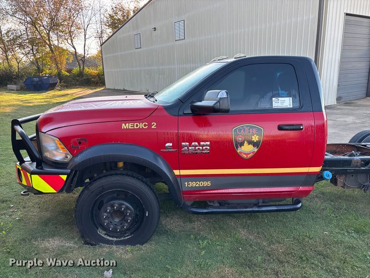 image for item ED2338 2013 RAM 4500 truck cab and chassis