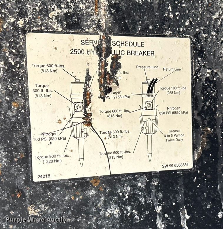 image for item EE4215 Bobcat skid steer breaker