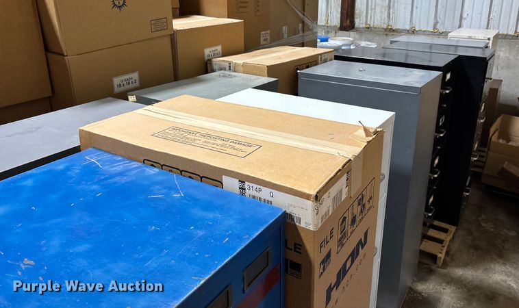 image for item EE4249 (3) Hon filing cabinets