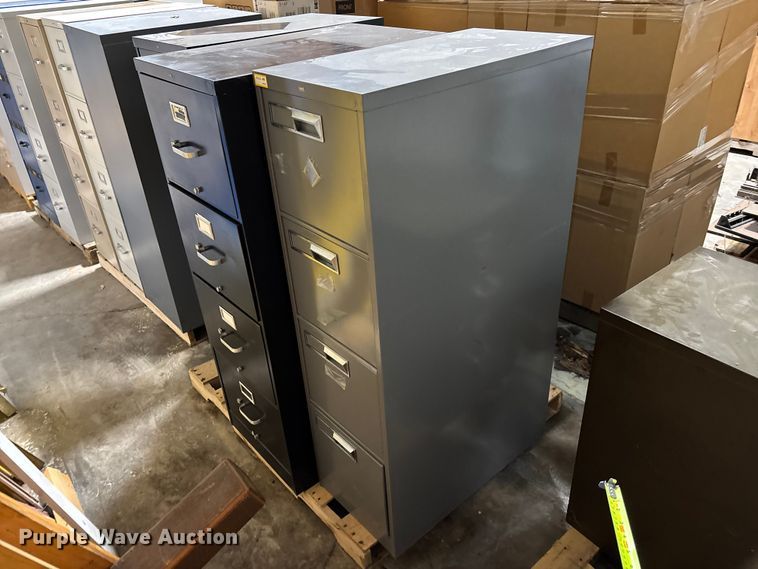 image for item EE4250 (8) filing cabinets