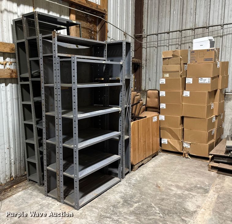 image for item EE4256 (5) storage shelves